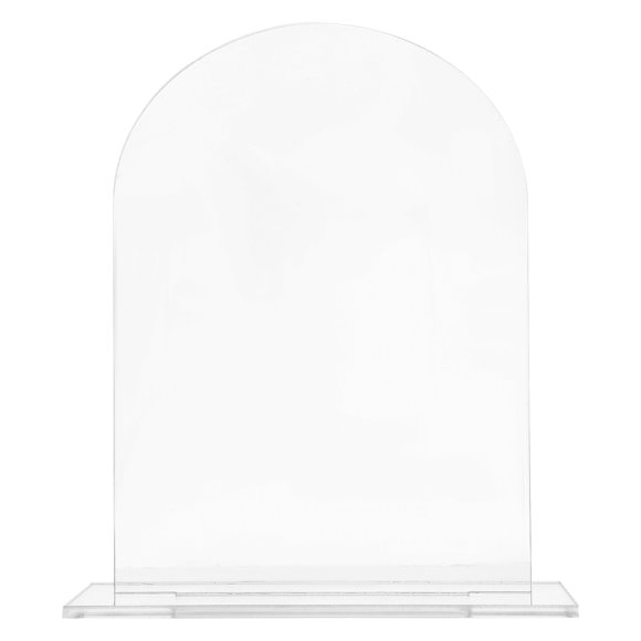 5pcs Based Acrylic Wedding Signs Ceremony and Reception Blank DIY Table Signs