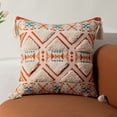 thumbnail image 3 of Moroccan pastoral style neutral hand-woven tufted pillowcase for home decoration., 3 of 5