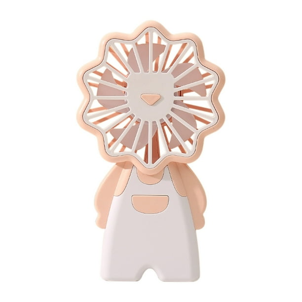 Yhmxh Utensilios de cocina Ventilador de mano, portátil, 3 velocidades, recargable por USB, funciona con pilas, para exteriores, oficina y viajes, color rosa Muebles para cocina Accesorios de cocina