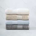 thumbnail image 4 of 100% Organic Cotton Towel Set of 6 – GOTS & Oeko-TEX Certified – Soft, Ultra Absorbent, Quick Dry – Includes 2 Bath Towels, 2 Hand Towels, 2 Washcloths – Farm to Home by MicroCotton - Sky, 4 of 5