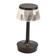 thumbnail image 1 of Lámparas de mesa de cristal acrílico, lámpara de decoración de luces de escritorio de mesita de noche USB para Negro, 1 of 9