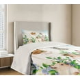 thumbnail image 4 of Ambesonne Cartoon Quilted Bedspread Set 2 Pcs, Happy Kittens, Twin Size, Multicolor, 4 of 6