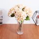 thumbnail image 2 of Ramo de flores de hortensias artificiales, flores de seda, boda, fiesta nupcial, decoración del hogar (champán), 2 of 2