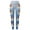 Sky Blue, variant on Fiaer Christmas Leggings for Women Santa Graphic Trendy Yoga Pants Plus Size Elastic Waisted Slim Fit Workout Trousers Sky Blue XL
