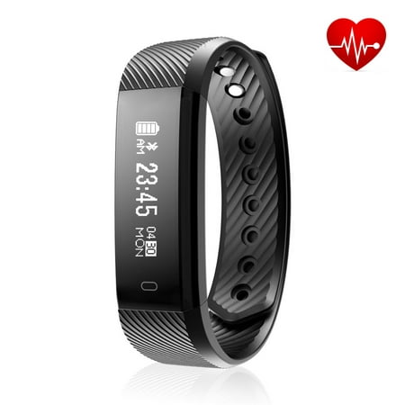 Fitness Tracker, Diggro Smart Bracelet Activity Tracker with Heart Rate Monitor IP67 Waterproof Pedometer Sleep Monitor Call/SMS Reminder Sedentary Reminder for Android