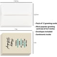 thumbnail image 3 of Mens Christian Happy Birthday Card | Christian Gift Card for Men (Pack of 12), 3 of 5