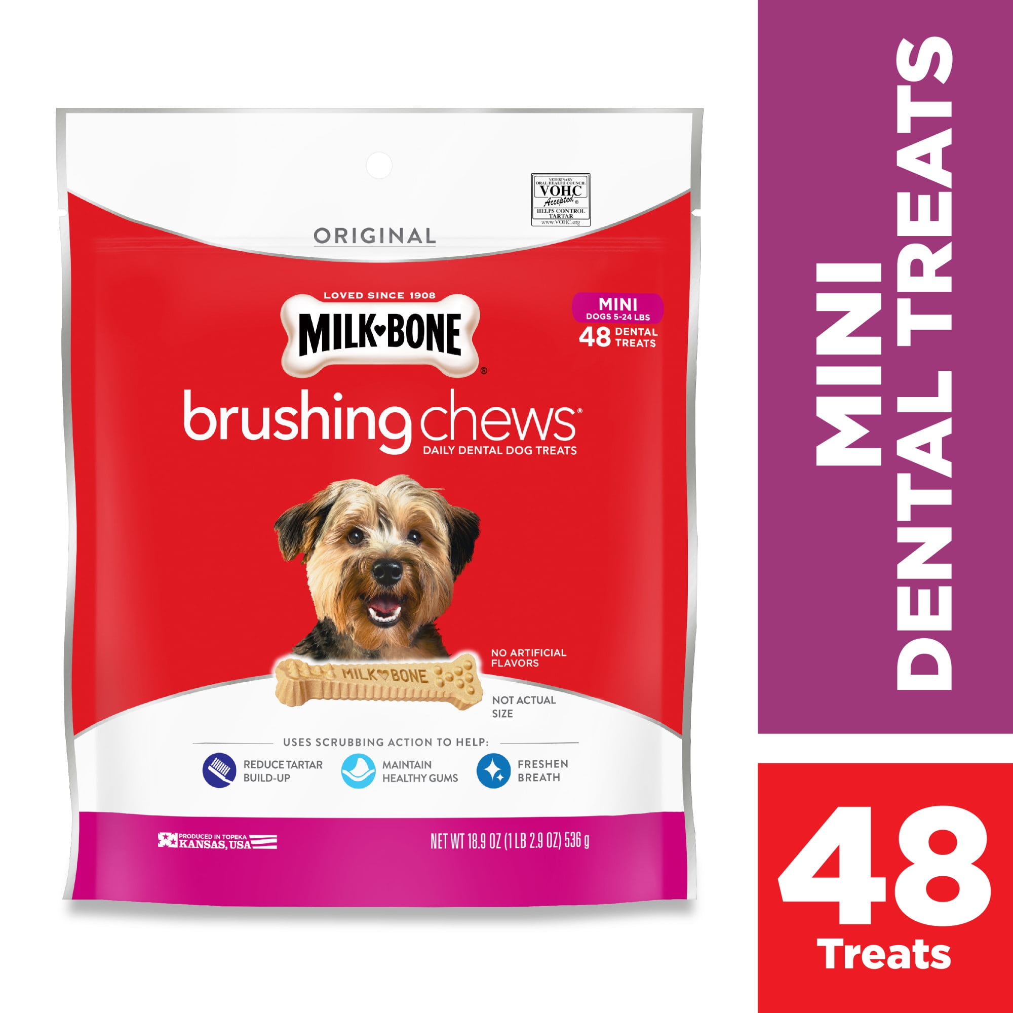 milk bone brushing chews mini