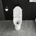 thumbnail image 4 of DeerValley Ursa DV-1F52677 Elongated One-Piece Toilet Ceramic  0.8/1.28 GPF Dual Flush Bathroom Toilets, 4 of 13