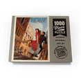 thumbnail image 4 of MyPuzzle - Italy: Rome By Vespa, Vintage Poster - Premium 1000 Piece Jigsaw Puzzle for Adults, 4 of 6