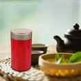 thumbnail image 3 of OATIPHO Loose Tea Jar Airtight Tea Container Red 1Pcs, 3 of 5