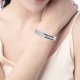 thumbnail image 5 of God Is The First Bracelet I Am The Second Pulsera de caucho Pulsera motivacional para hombres y mujeres, 5 of 5