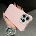 thumbnail image 2 of For iphone 16 Pro Max Ripple Liquid Silicon Shockproof Case For iPhone15 14 13 12 Pro Max Magsafe Wireless Charge Magnetic Cover TitaniumGray For iphone15Pro, 2 of 5