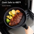 thumbnail image 3 of GiPP Ceramic Pots and Pans Set Non Stick, Nonstick Detachable Handle Cookware Sets, Healthy Non Toxic PFAS PFOA & PTFE Free, Dishwasher ＆Oven, 3 of 9