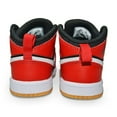 thumbnail image 4 of Toddler's Jordan 1 Mid SE Black/Fire Red-White-Malachite (DQ8420 006) - 10, 4 of 5
