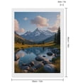 thumbnail image 2 of Diamond Art Kits for Adults - Mountain Lake Scenic Reflection 5d Diamond Painting for Adults, Diamond Art for Adults Beginners, Frameless Diamond Painting Kits for Adults for Home Wall Decor, 2 of 7