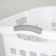 thumbnail image 5 of Canasto para Ropa Sterilite Ultra Fácil de Transportar Plástico Blanco Paquete de 8, 5 of 6