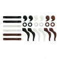 thumbnail image 2 of Glasses Accessory Set,12 Pairs Eyeglasses Retainers Silicone Glasses Temple Holders Anti-Slip Protectors Comfort Eyewear Spectacle Stay Put Glasses Stoppers for Sport, 2 of 9