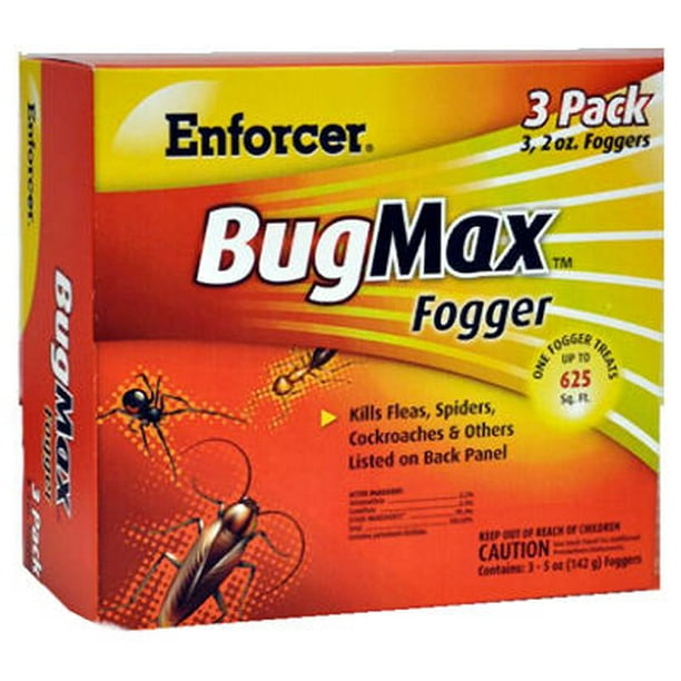 3 Pack 2 OZ 4 Hour Fogger Value Pack Kills Roaches Fleas Ticks & Flies