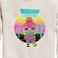 thumbnail image 3 of LOL Surprise! - Neon Qt Road Trippin - Toddler And Youth Crewneck Fleece Sweatshirt, 3 of 5