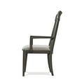 thumbnail image 5 of Roundhill Furniture Grant Nailhead Trim Upholstered Armchairs, Set of 2, Beige, 5 of 8