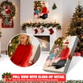thumbnail image 4 of Christmas Custom Canvas Print - 12"x16" Festive Photo Art with Sturdy Wooden Frame (Please send photos to customer service after placing an order), 4 of 8