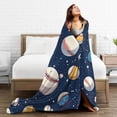 thumbnail image 6 of Baseball Blanket Abstract Baseball Fleece Throw Blanket Toddler Fuzzy Plush Super Soft Cozy Warm Baseball Nursery Stuffed Animal Decor Sports Blanket Gifts for Boys Girls Kids Adult Men Women 80"X60", 6 of 6