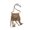 Khaki, variant on Macrame Bag Handwoven Shoulder Crossbody Fringe Tassel Beach Vacation Summer Boho Style Woven Purse Travel Shopping Casual Accessory Bohemian Women Handbag Gift