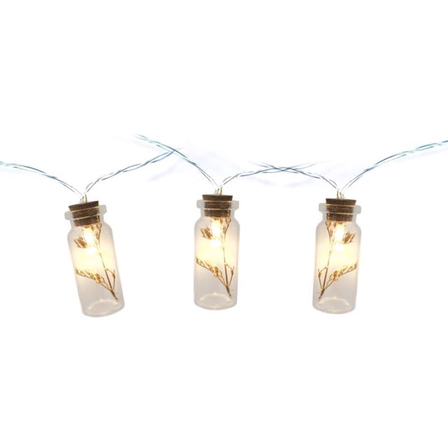 Luces navideñas Sienna LED, color blanco cálido, 10 quilates, cadena de 90 cm