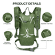thumbnail image 4 of Mochila Hidratación Táctica Ciclismo Bolsa De Agua 3l Xtellar verde, 4 of 4