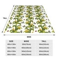 thumbnail image 3 of Vsdgher Corn And Butterflies Ultra-Soft Micro flannel Blanket Throw Blankets for Couch Sofa, Bed (4 sizes)-60"x50", 3 of 7