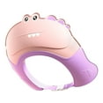 thumbnail image 3 of Gorro de baño para ducha de bebé, gorro de champú, lindo, para lavar el cabello, reutilizable, flexible, suave, visera de ducha para niños y niñas rosa, 3 of 9