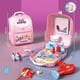 thumbnail image 5 of Fiudx Ofertas Del Día Juego De Juguete Para Jugar A Las Casitas Para Niños, Mochila De Belleza Para Cocina, Mini Cocina, Casa De Juegos, Caja De Herramientas Cosmética, Juego De Juguetes, 5 of 7