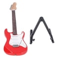 thumbnail image 3 of Guitarra Eléctrica en Miniatura 1: 4 Guitarra Eléctrica en Miniatura de Tilo Mini Modelo de Guitarra Eléctrica Modelo de Instrumento Musical en Miniatura ANGGREK Otros, 3 of 8