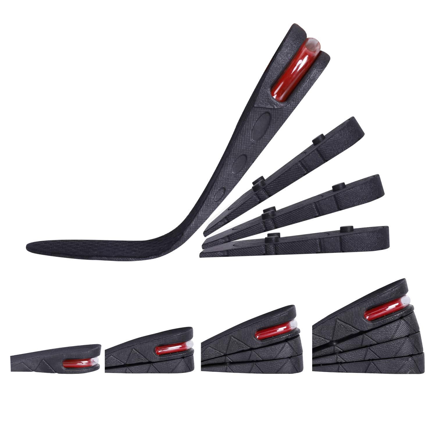 4 Layers Details about    Height Increase Insoles,Adjustable Orthopedic Heel Lift Inserts,Heel