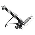 thumbnail image 2 of 18*10in 6+2 Wheels Stair Climber Cart Black Modern Adjustable Stair Climbing Cart with Telescoping Handle, 2 of 19