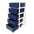 thumbnail image 1 of Cajonera de Plastico de 5 niveles Azul FoodKeepers Jumbo, 1 of 2