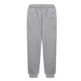 thumbnail image 4 of AherBiu Sweatpants for Boys High Waisted Lightfleece Lined Joggers Pants Athletic Trackpants with Pockets, 4 of 5