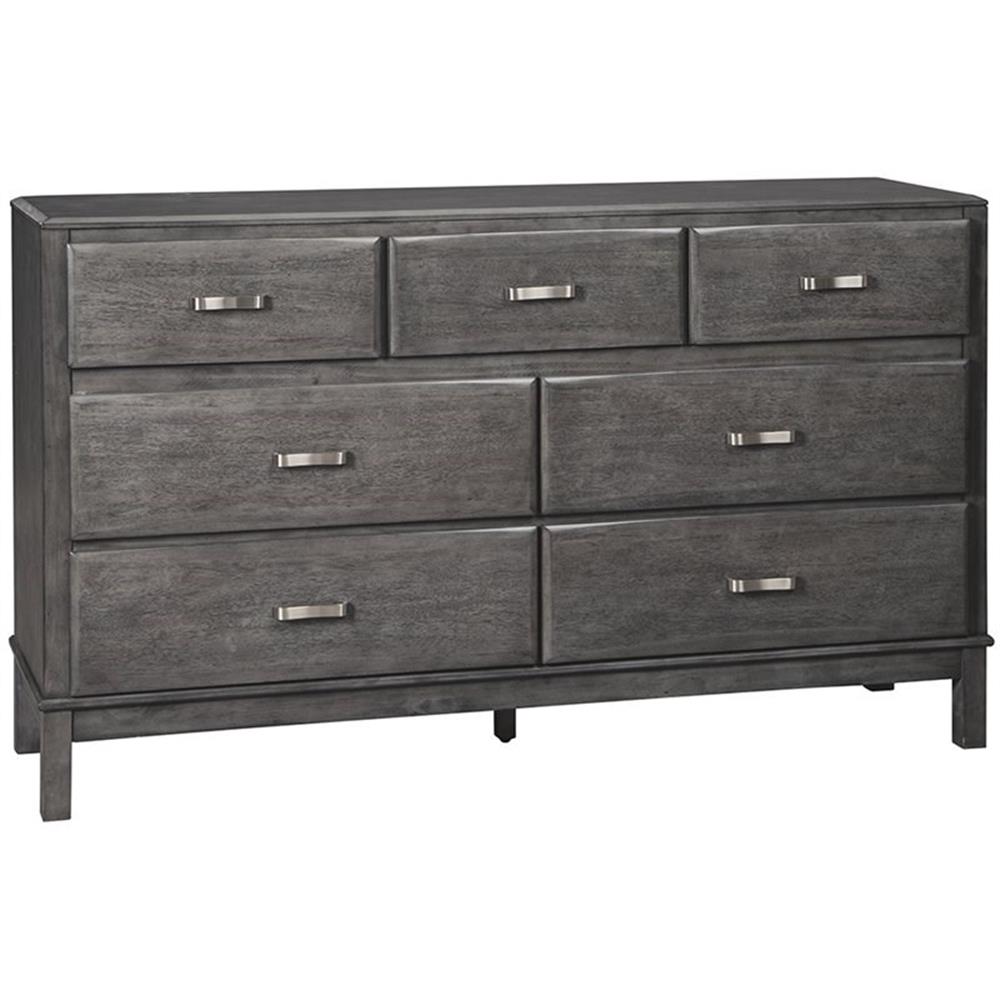 Ashley Furniture Caitbrook 7 Drawer Dresser in Gray