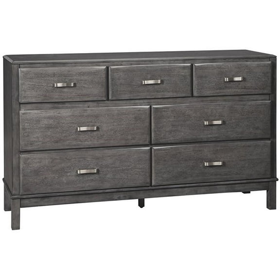 Ashley Furniture Caitbrook 7 Drawer Dresser in Gray