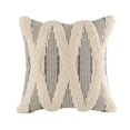 thumbnail image 4 of Phantoscope 18" x 18" Bohemian Beige Weave Cotton Throw Pillow, 4 of 4
