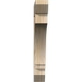 thumbnail image 2 of Ekena Millwork 3 1/2"W x 24"D x 24"H Imperial Slat Smooth Bracket, Douglas Fir, 2 of 4