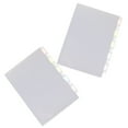 thumbnail image 7 of Supvox 2Pcs White Classification File Folders Multi-Layer Contract Document Holders, 7 of 7
