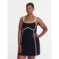 thumbnail image 2 of Avia Women's SoftSculpt Tipped Mini Dress, Sizes XS-XXXL, 2 of 6