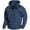 Blue, variant on Rrunsv Men's Rain Defender Loose Fit Heavyweight Quarter-Zip Sweatshirt Comfort Hoodie Vintage Hoodie Black,L