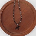 thumbnail image 1 of Collar con colgante de perro y globo de dibujos animados para mujer, gargantilla de cadena corta con cuentas de perro, Collar de moda, regalo de joyería bonito para cachorro, nuevo Color caramelo, 1 of 4