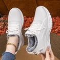 thumbnail image 5 of Willtoo Women's Warm Winter Shoes Walking Tennis Running Casual Athletic Non Slip Sneakers Fleece Lining Comfortable Sports Snow Orthopedic Boots, 5 of 6