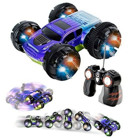 Kidirace RC Stunt Car 360 Degree Spinning Double Sided