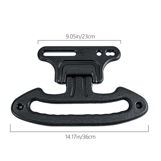 Herunwer Multifunctional Car Seat Hook Hanger, Heavy-Duty Organizer for Bags, Coats, and Groceries