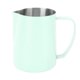 thumbnail image 4 of Taza para espumar café de 480 ml Jarra para espumar leche de acero inoxidable 304 Jarra para café con leche con boca puntiaguda y escala interior Verde, 4 of 10