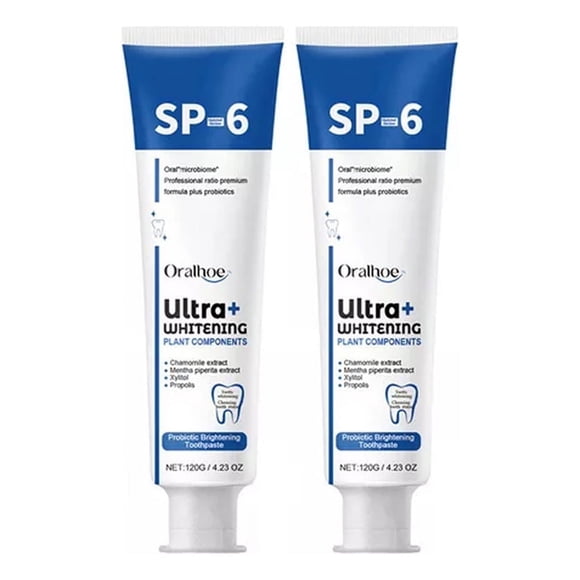 Sp-6 Dental Blanqueator, Blue 120g*2, Dental Cleaning